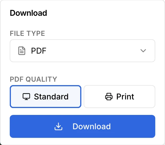 Download: PDF, sized for print